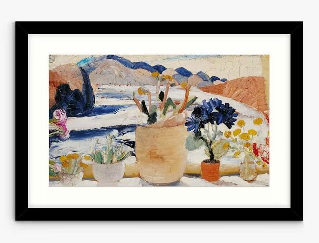 Tate Winifred Nicholson 'Window-Sill Lugano' Framed Art Print 44 x 64cm
