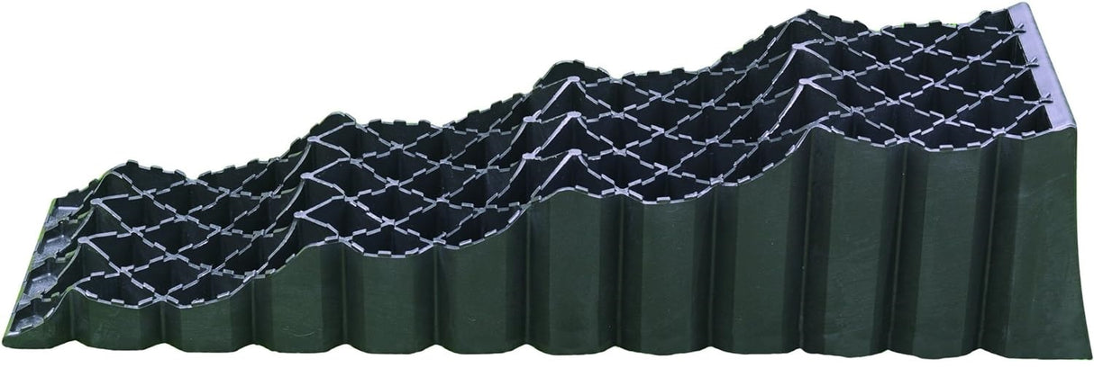 Milenco Quattro Level Ramp Pair Caravans & Motorhomes Stabiliser - Black - Kazoop