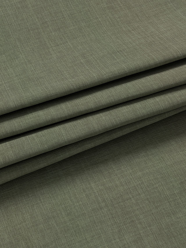 John Lewis Textured Thermal Pencil Pleat Curtains Sage W228 x Drop 228cm