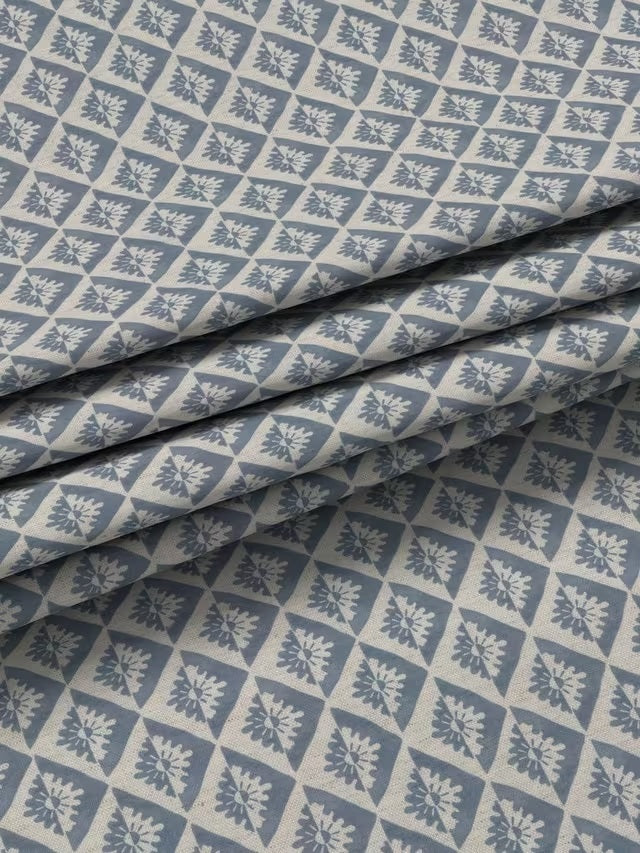 John Lewis Jaya Pair Lined Pencil Pleat Curtains W167 x D137cm - Lake Blue