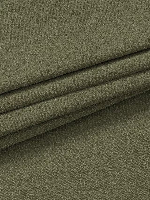 John Lewis Textured Boucle Lined Eyelet Curtains W167 x D228cm Pale Avocado