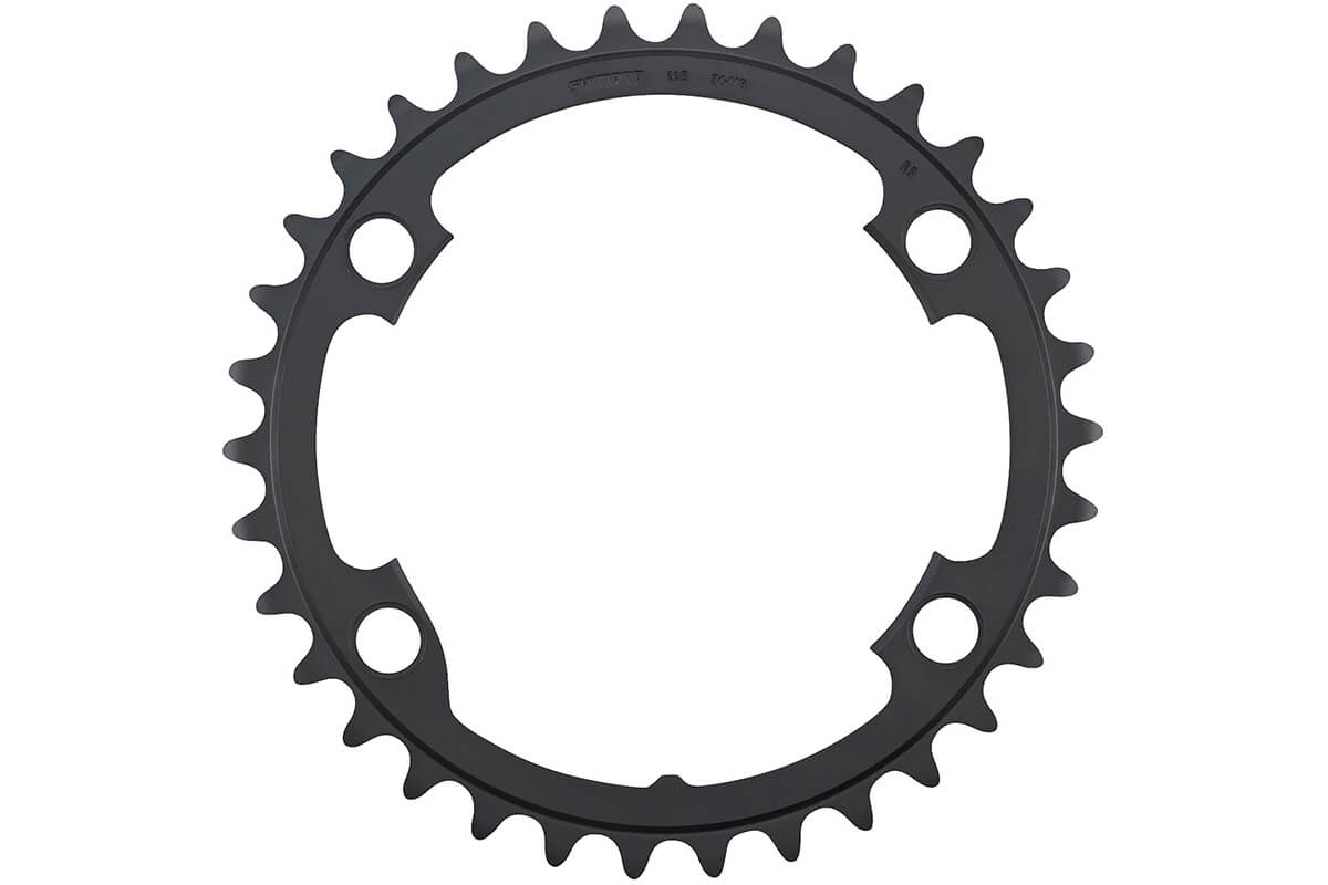 Shimano Ultegra R8000 Chainring 36 Teeth Bcd 110mm 46/52/36T Chainset Black