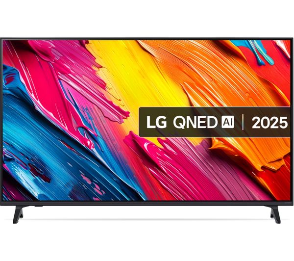 LG 50QNED70A6A (2025) QNED HDR 4K Ultra HD Smart TV 50 inch - Charcoal Black