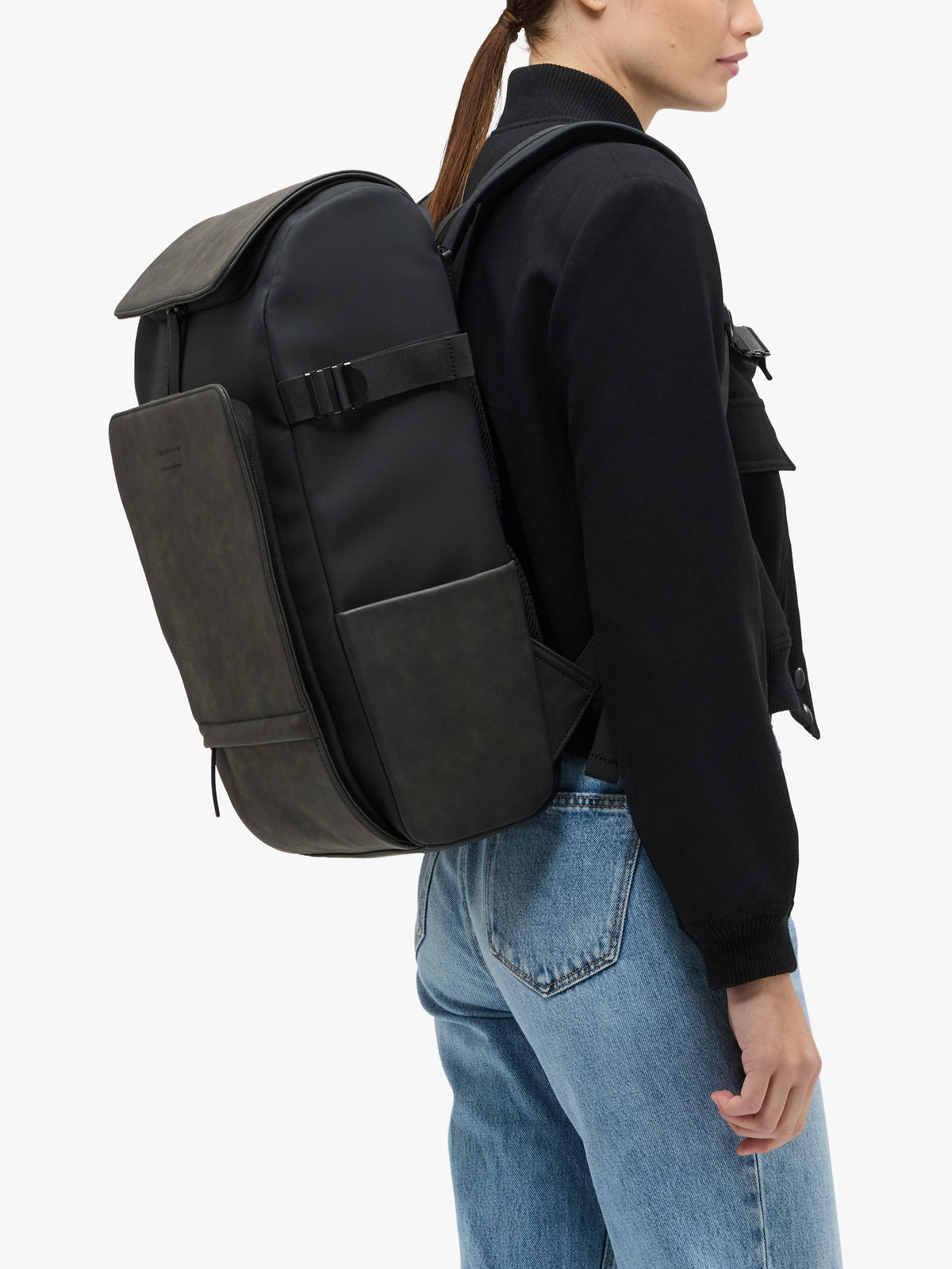 Kapten & Son Bali Mariefeandjakesnow Backpack Travel School Rucksack - Black