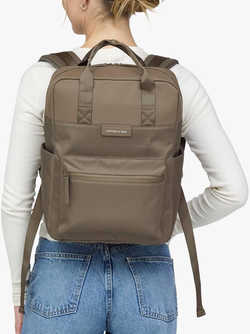 Kapten & Son Bergen Pro 15L Recycled PET Laptop Travel Backpack - Walnut