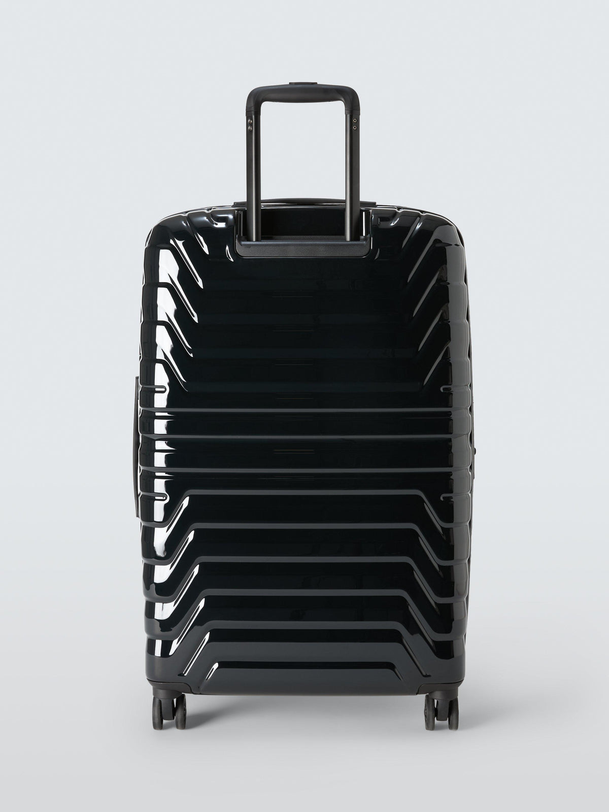 John Lewis Tulum 8-Wheel 72cm Hard Shell Expandable Large Suitcase - Black