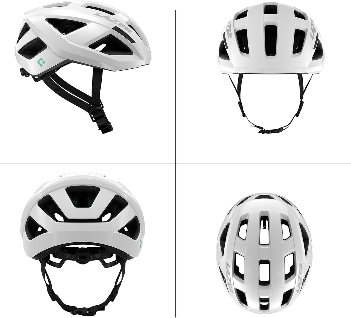 Lazer Tonic KinetiCore Light Weight Cycling Helmet - White - X-Large