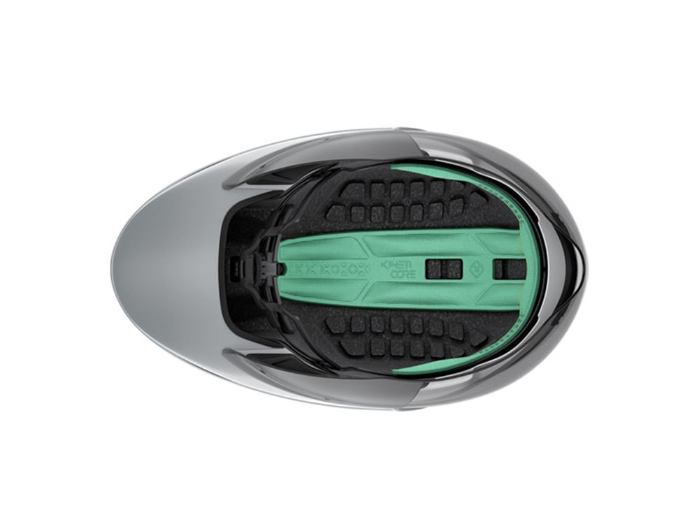 Lazer Bike Volante KinetiCore Unisex Helmet - Medium - Matte White/Silver