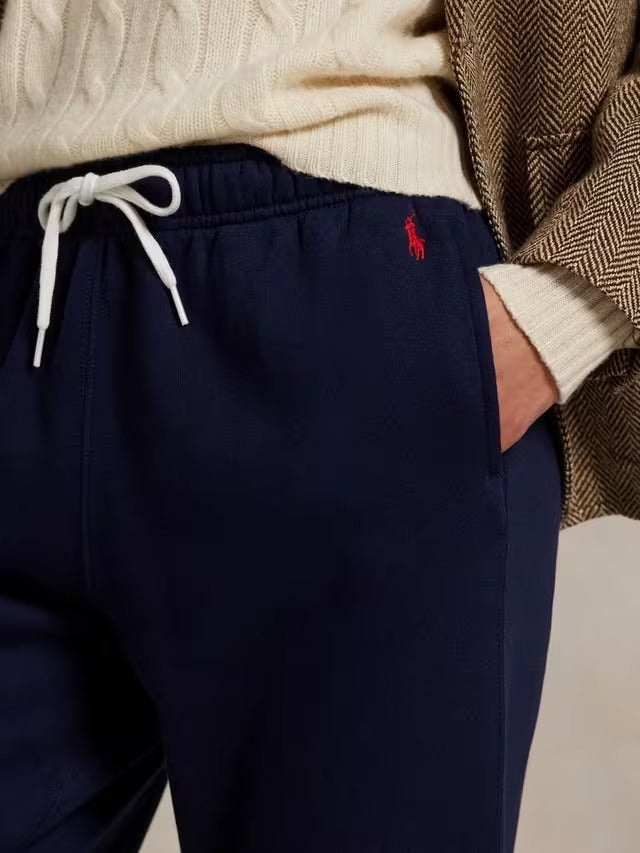 Ralph Lauren Polo Women's Cotton Blend Fleece Athletic Trousers - Navy - XS
