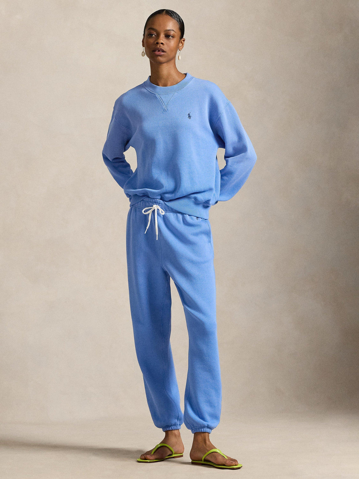 Ralph Lauren Polo Ralph Lauren Fleece Drawstring Joggers - Iris Blue - XS