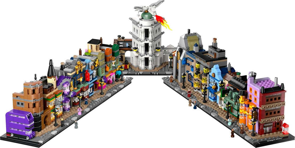 LEGO Harry Potter Diagon Alley Wizarding Shops Adult Building Set 76444