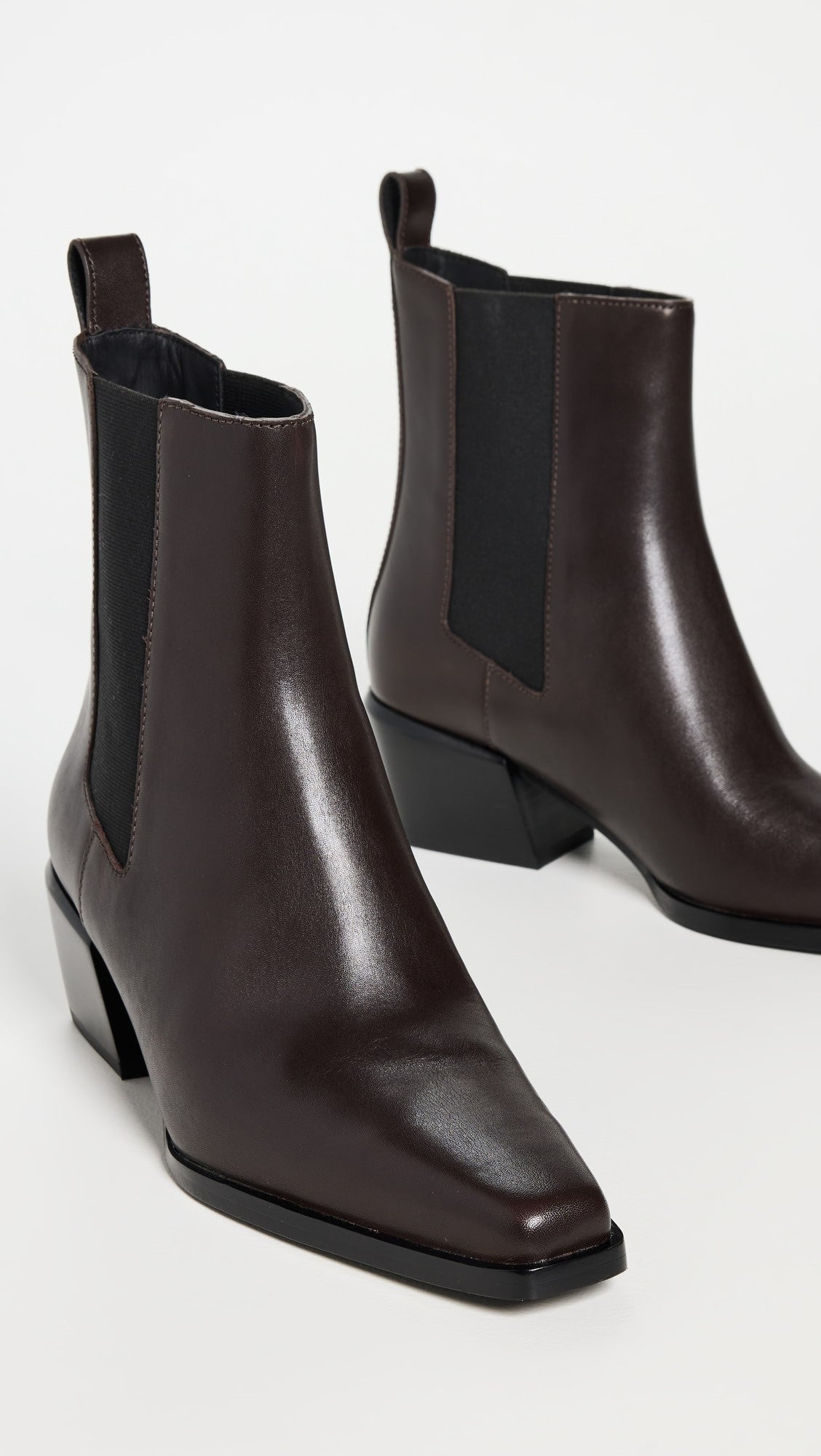 rag & bone Women's Joni Leather Chelsea Boots - Dark Espresso - UK 5/EU 38