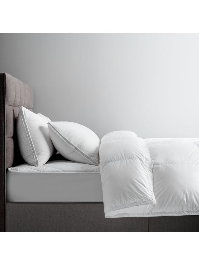 John Lewis Ultimate British Goose Down 9 Tog Duvet Single 135 x 200cm White