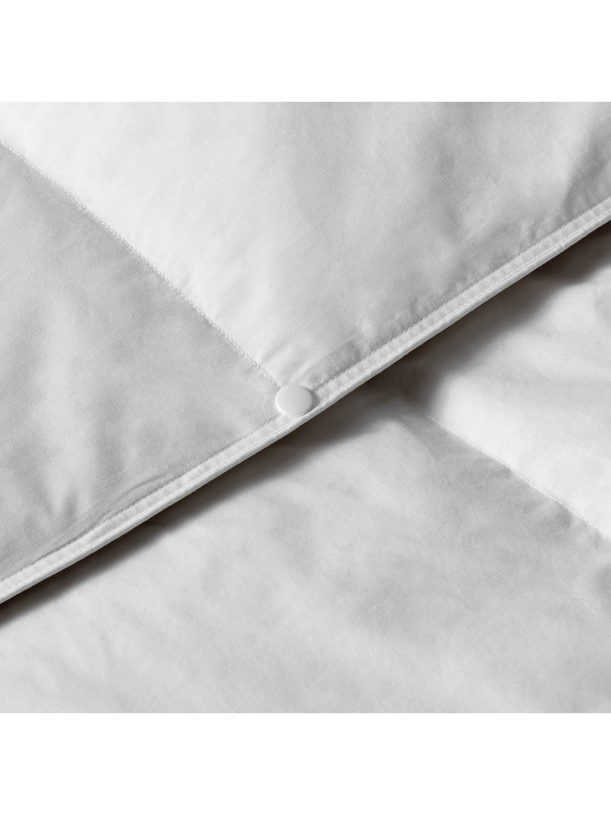 John Lewis Natural Duck Down 13.5 Tog (4.5 + 9 Tog) Single Duvet - White