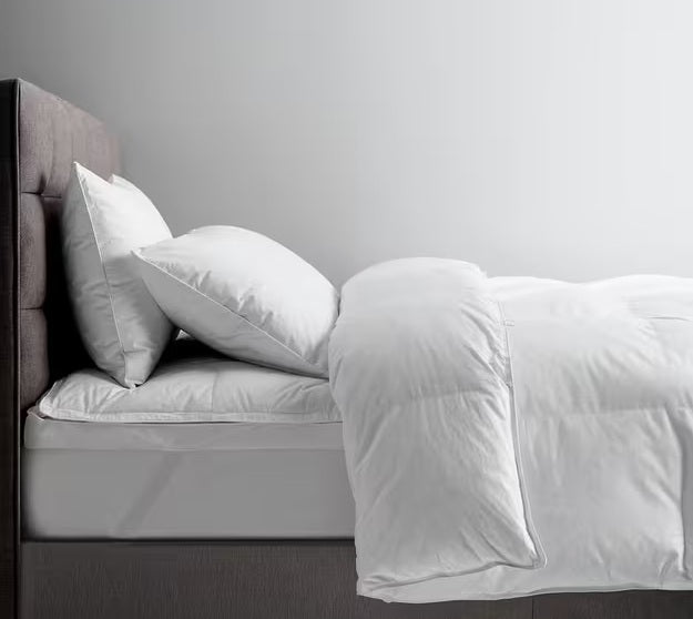 John Lewis Natural Duck Down 60/40 White 4.5 Tog Duvet - Double 200 x 200cm