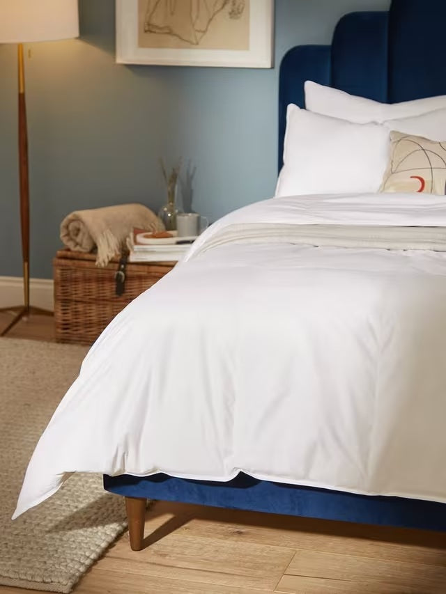 John Lewis Natural Duck Down 60/40 White 4.5 Tog Duvet - Double 200 x 200cm