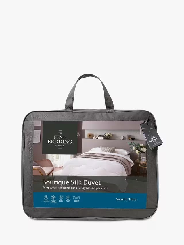 The Fine Bedding Company Boutique Microfibre Silk Duvet - 13.5 Tog - King