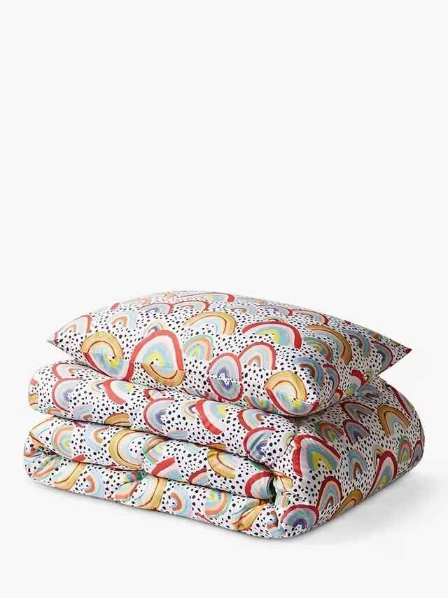 Eleanor Bowmer x Night Lark Rainbow Coverless Duvet Pillowcase 10.5Tog King