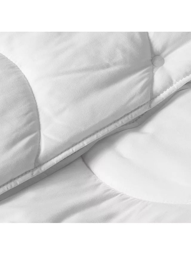 John Lewis Synthetic Soft Touch Washable 3-in-1 Duvet 4.5 + 9 Tog Super King