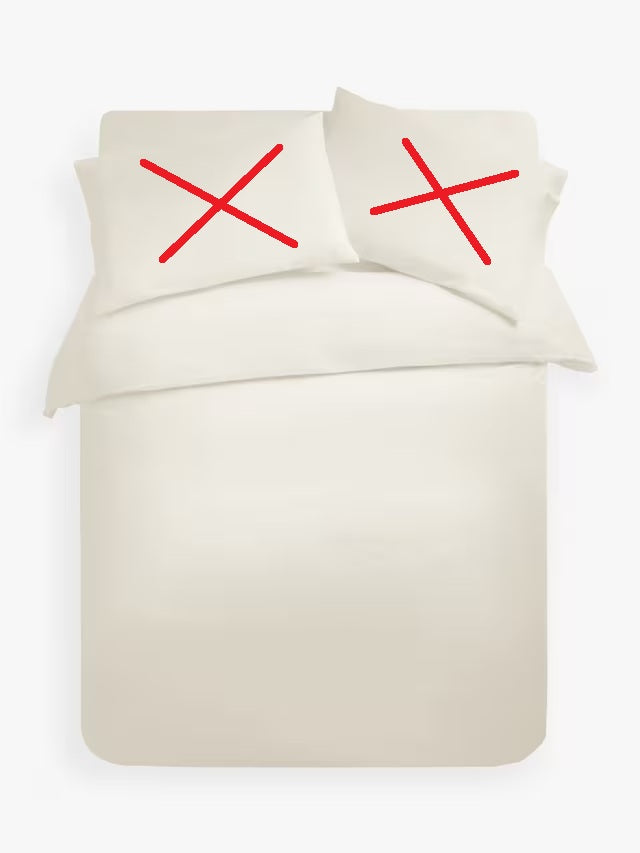 John Lewis 400 Thread Count Cotton Super King Duvet Cover - Natural Cream