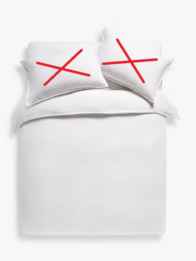 John Lewis Luxury Linen & Silk Breathable Plain Duvet Cover - Double White
