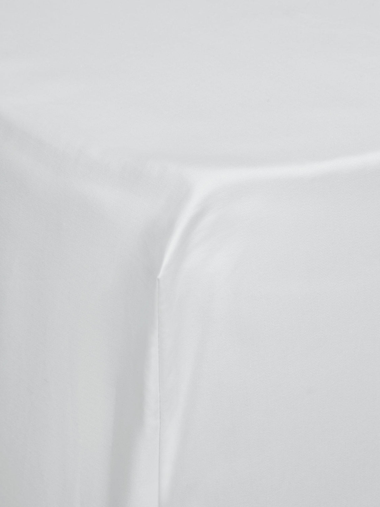 John Lewis Cotton Sateen 600TC White Extra Deep Fitted Sheet - Super King
