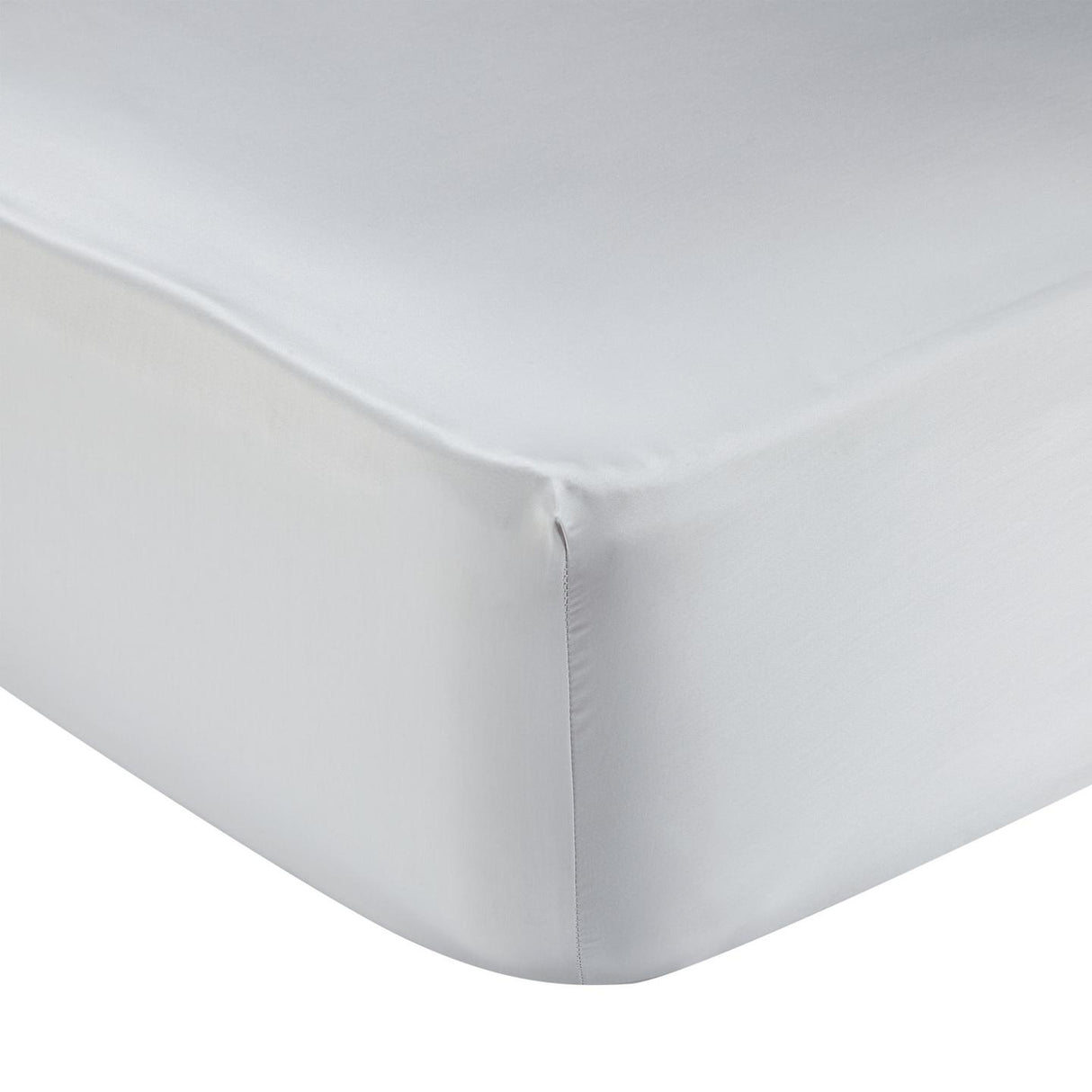 John Lewis Soft Egyptian Cotton 800TC Double Deep Fitted Sheet Cool Grey