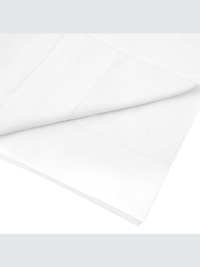 John Lewis The Ultimate Collection Cotton 800 TC Emperor Flat Sheet - White