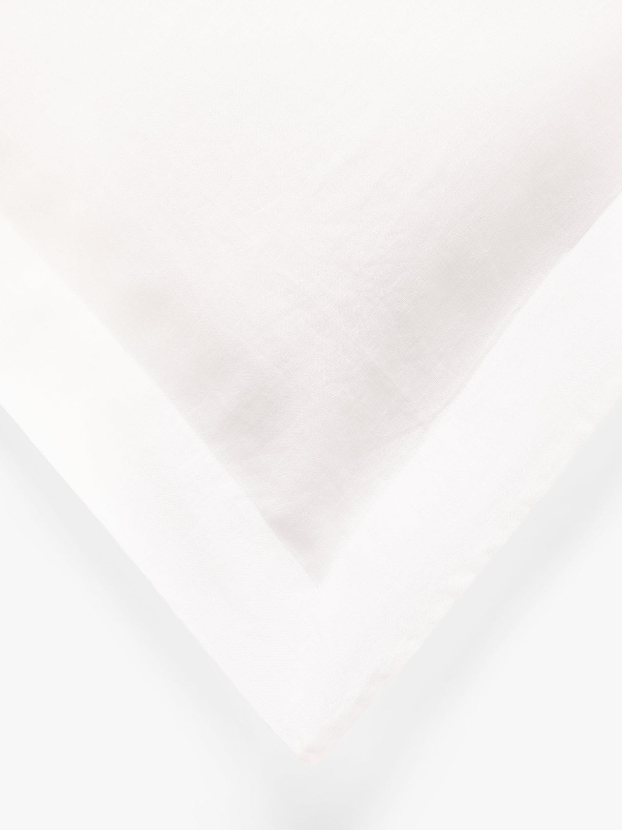 John Lewis Non Reversible Washed Linen Double Duvet Cover - Oyster White