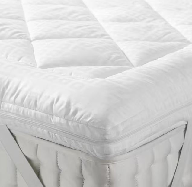 John Lewis Soft Touch Washable Dual Layer 6cm Deep Mattress Topper - Double