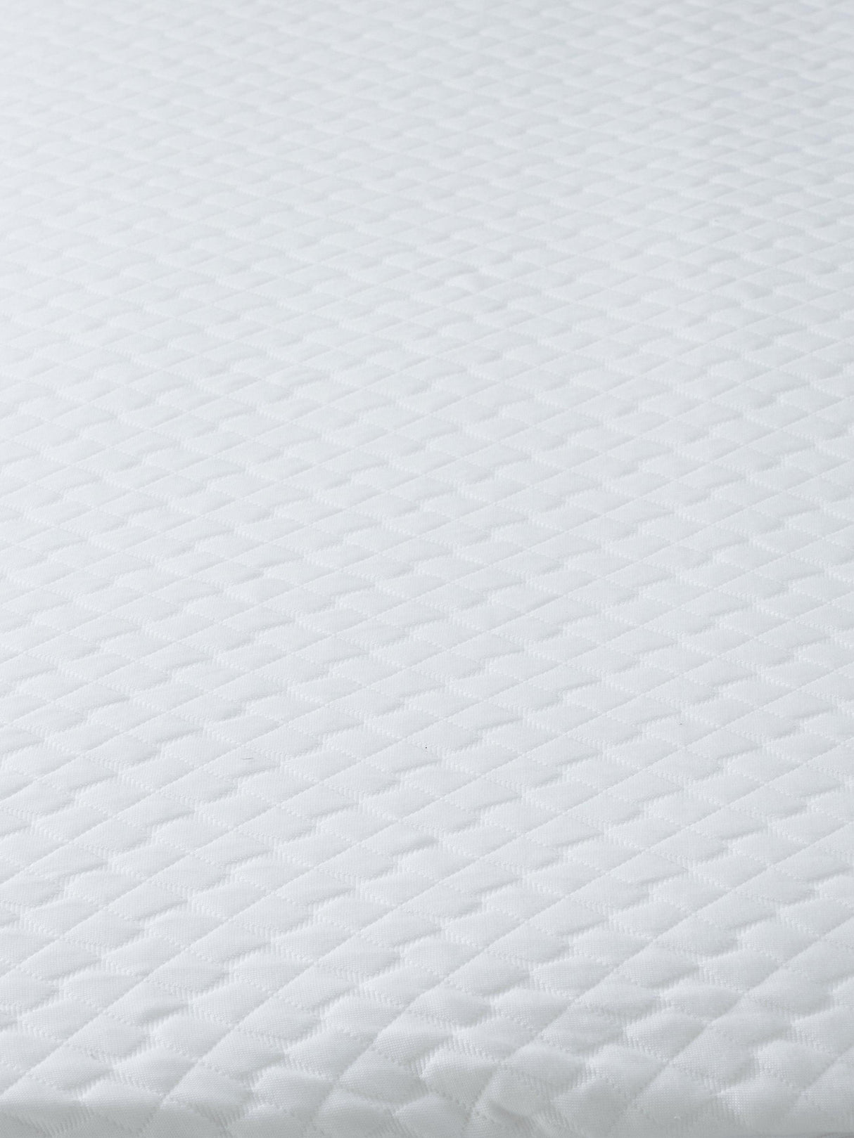 John Lewis Specialist Support 3-Zone Memory Foam Mattress Topper King White