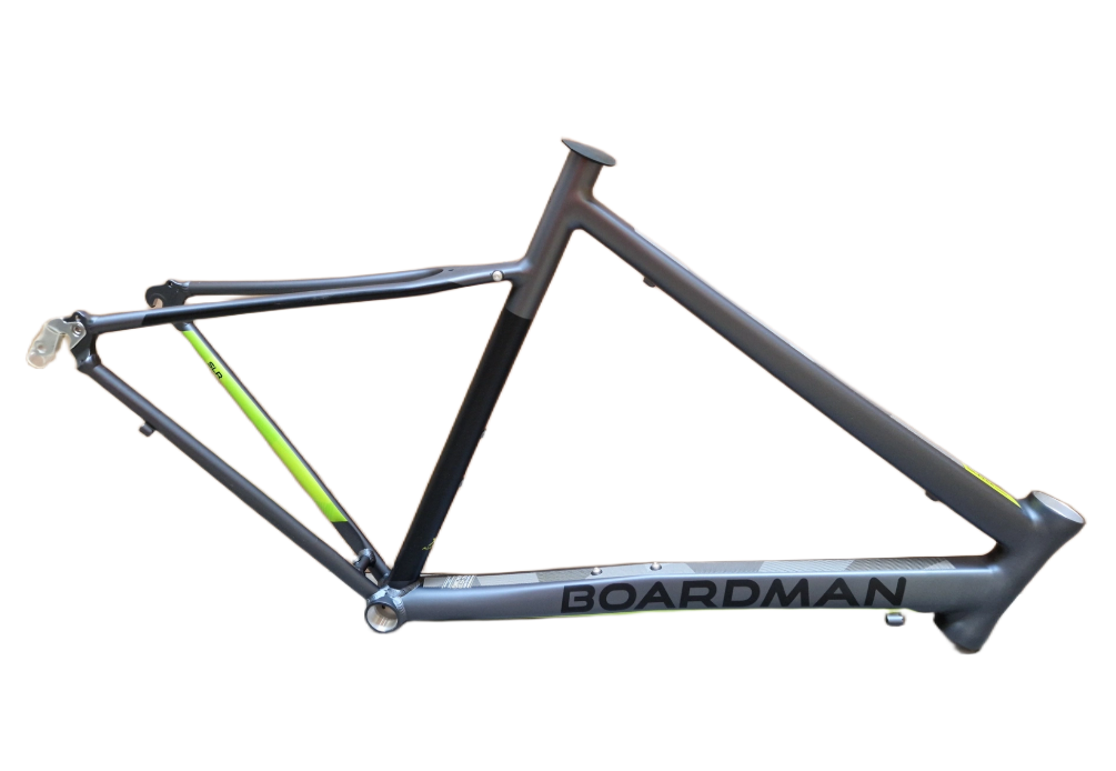Boardman SLR 8.6 700c Aluminium Road Bike Frame - Grey/Green - 51.5cm Small