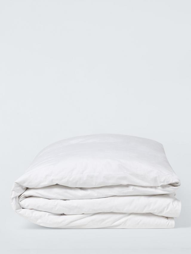 John Lewis Hungarian 4.5-Tog Goose Feather & Down King Size Duvet - White