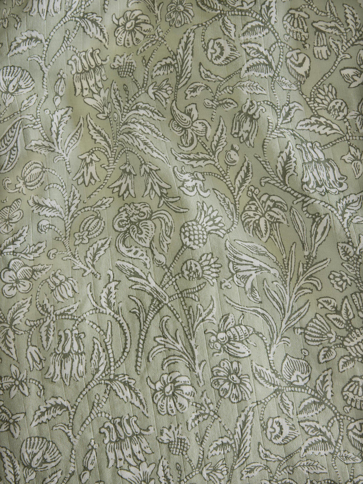 Laura Ashley Elmdon Reversible Duvet Cover Set - Super King 260 x 220cm Sage