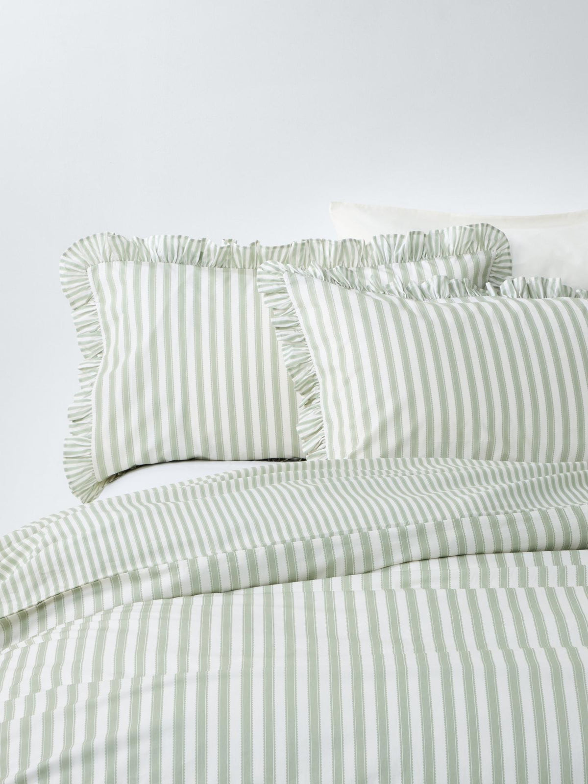 John Lewis x Sanderson Pinetum 220TC Super King Duvet Cover Set - Sweet Pea