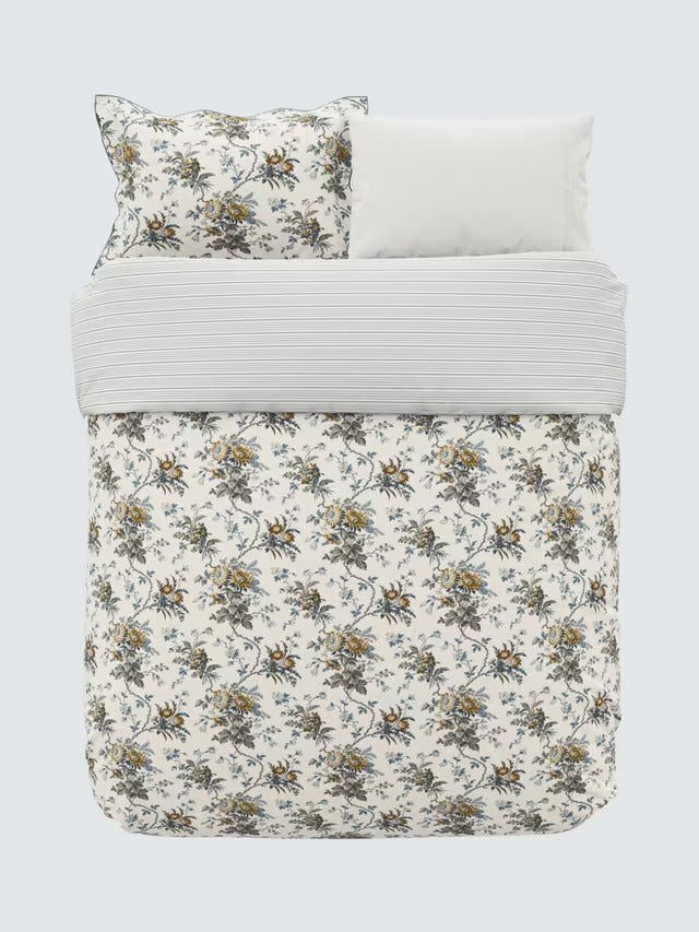 Bedeck of Belfast Sybil Cotton Duvet Cover Set - Multi - Super King Size