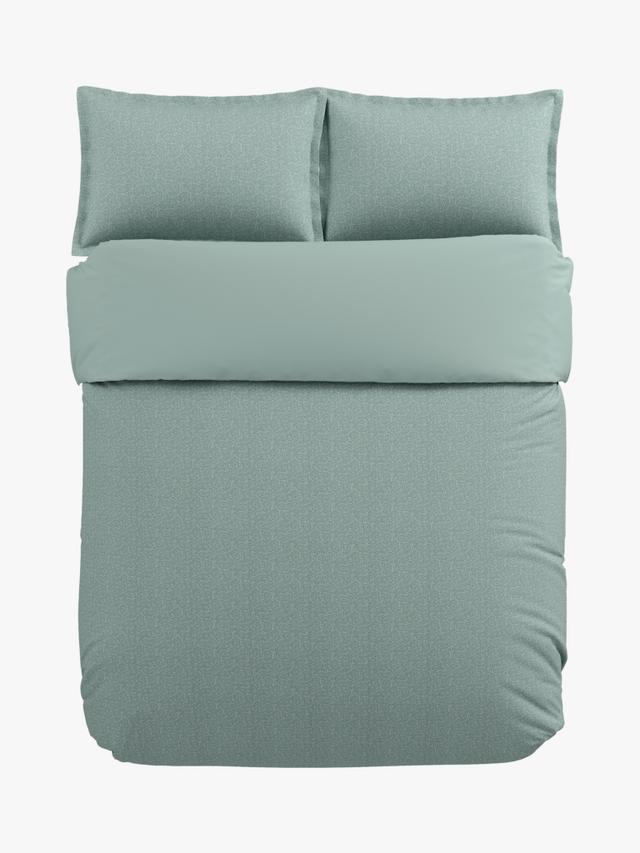 Bedeck of Belfast Emmy King Duvet Cover Set 100% Cotton Sateen - Duck Egg - Kazoop