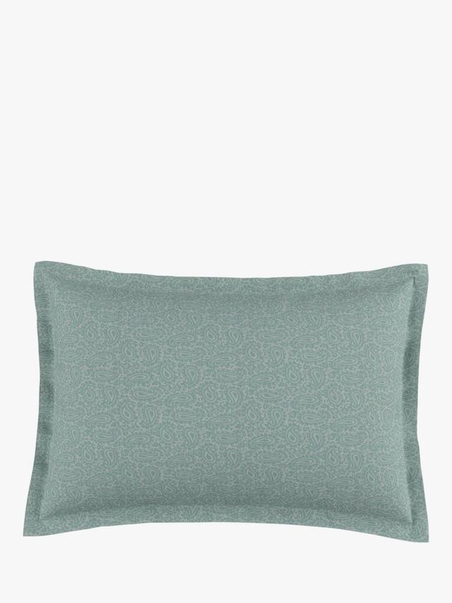 Bedeck of Belfast Emmy King Duvet Cover Set 100% Cotton Sateen - Duck Egg - Kazoop