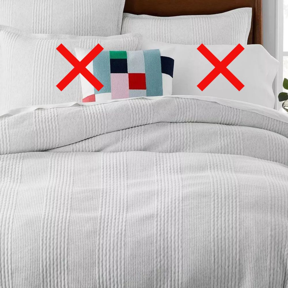 West Elm Organic Cotton Cloud Jersey Ribbed Duvet Cover - Grey - King Size