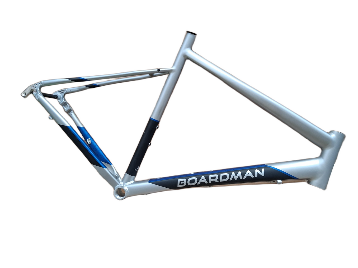 Boardman ADV 8.8 Unisex Adventure Alloy Bike Frame Only Matt Silver X-Large