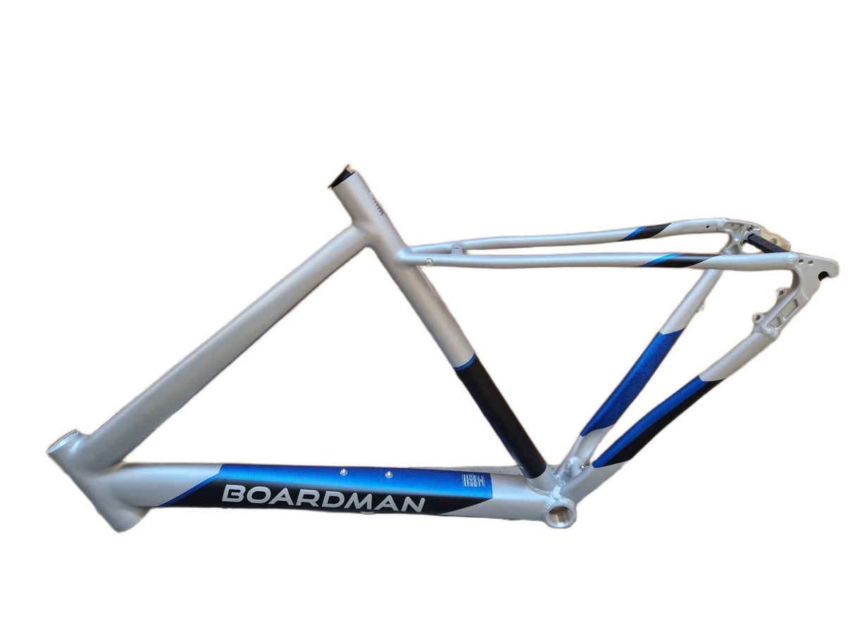Boardman ADV 8.8 Unisex Adventure Alloy Bike Frame Only Matt Silver X-Large