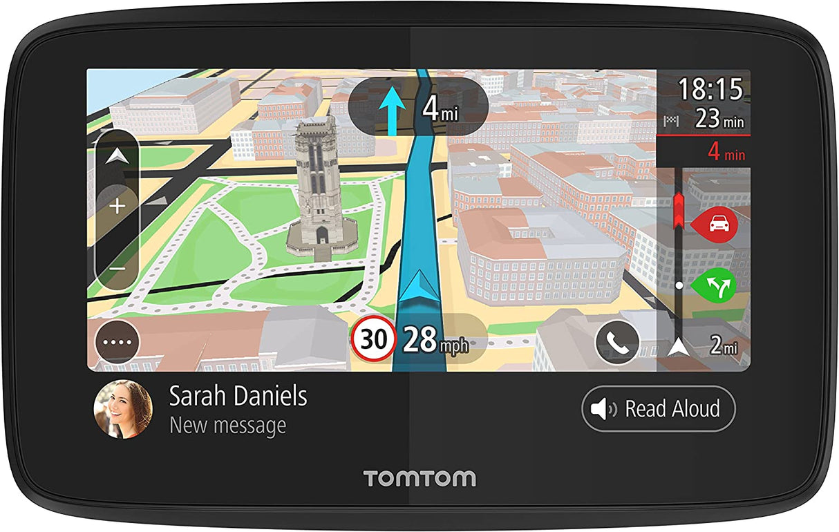 TomTom 5" Car Sat Nav GO 5200 with World Maps Wi-Fi - Black