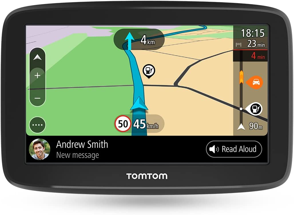 TomTom GO Basic 5" Wi-Fi Sat Nav Full Europe Maps - Black