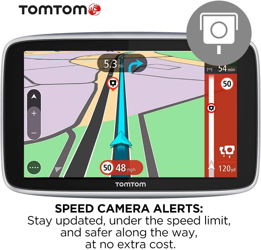 TomTom GO Premium Car Sat Nav 5" World Maps - Black - Kazoop