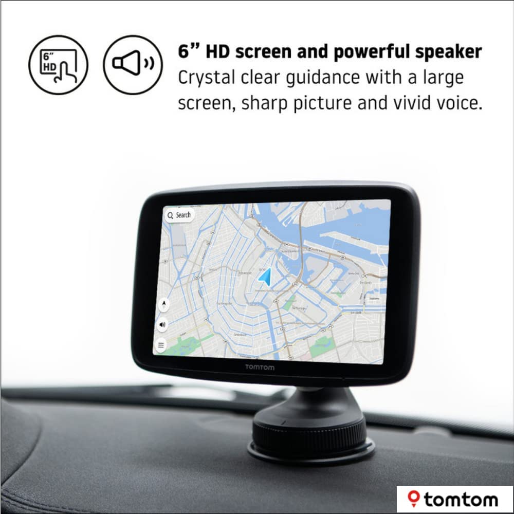 TomTom GO Discover 7" Car Sat Nav with World Maps - Black