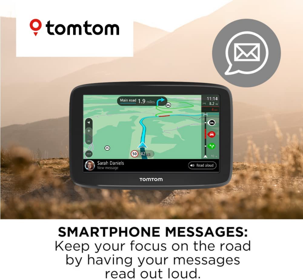 TomTom GO Classic 5" GPS Sat Nav UK, ROI & Full Europe - Black - Kazoop