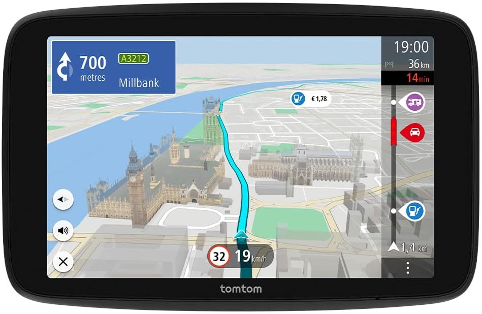 TomTom GO Camper Max 2nd Gen Campervan & Caravan 7'' Sat Nav - World Maps B
