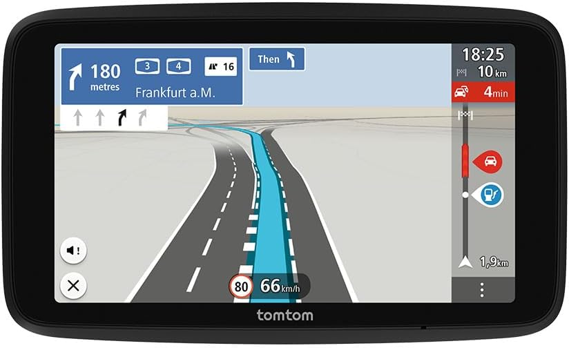 TomTom GO Classic 5'' 2nd Gen 4YF5.001.00 UK/ROI & EU Maps Sat Nav - Black
