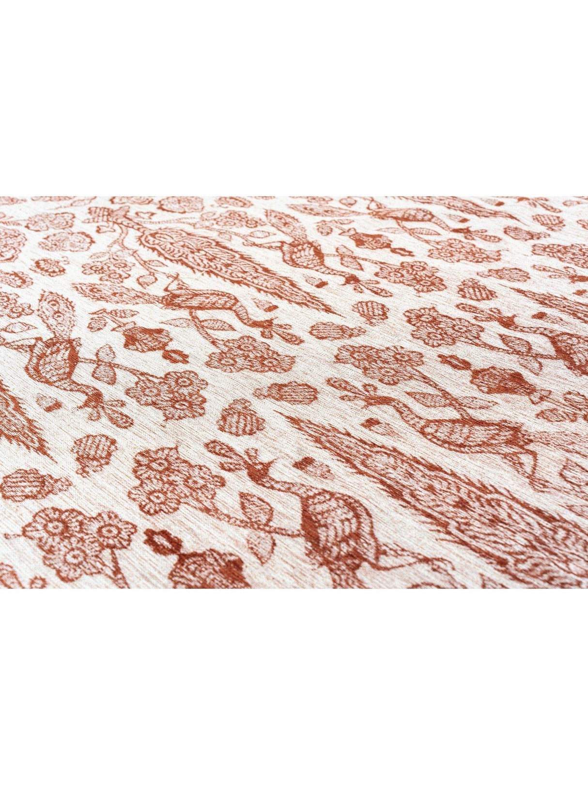 John Lewis x Sanderson Tamizart Floral Rectangle Rug L200 xW140cm - Red