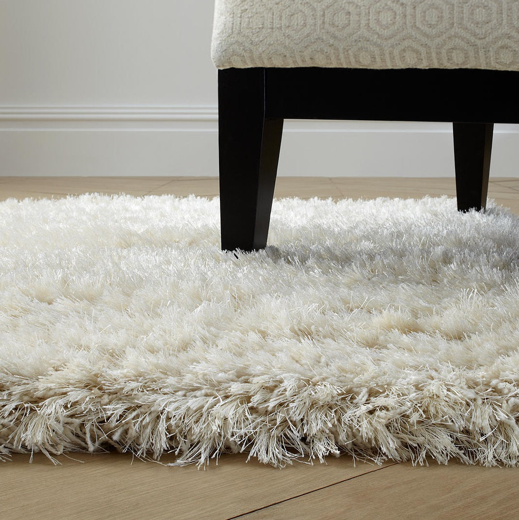 John Lewis Rhapsody Shaggy Rug 200cm x 135cm - Ivory